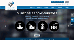 Desktop Screenshot of configuratorsolutions.com